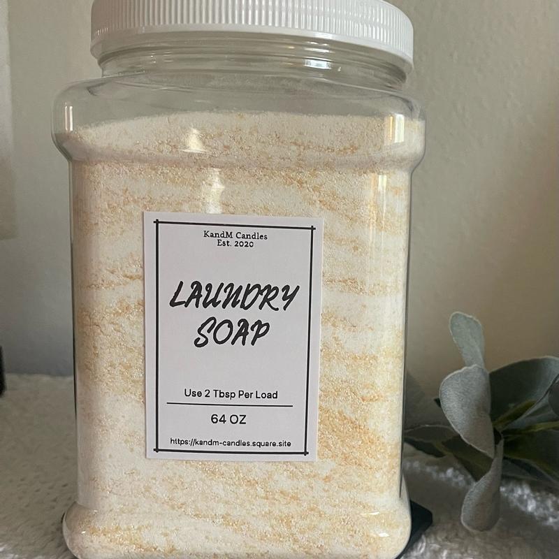 Handmade Powdered Laundry Soap Household Cleaning