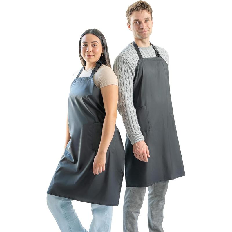 Waterproof Apron For Men and Women - 2 Pockets - 35