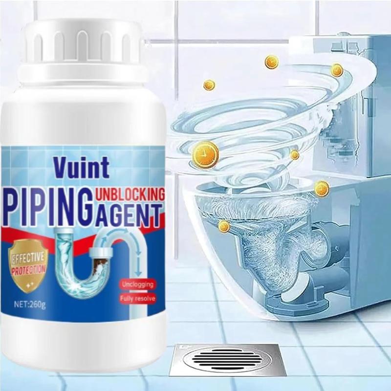 Powerful  Pipeline Dredging Agent, Pipe  Dredge Deodorant,Sink Drain Cleaner,for Kitchen Toilet Pipeline Cleaning   Drain Cleaner  Drain Clog Remover Powder, Pipe Unclogger, Kitchen Unblocker- Pipe Drain Cleaner for Kitchen Pipeline Quick Cleaning