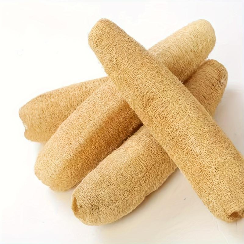 4PCS natural organic luffa net, used for luffa net shower exfoliating, spa bathtub, spa skincare products, back accessories