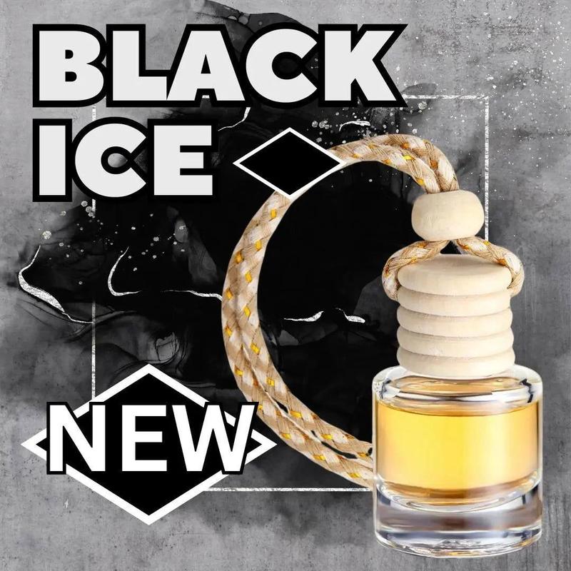 Black Ice is here! Car Home Fragrance Diffuser All Natural Coconut Oil Freshener Air Home Long Lasting Scent Smell