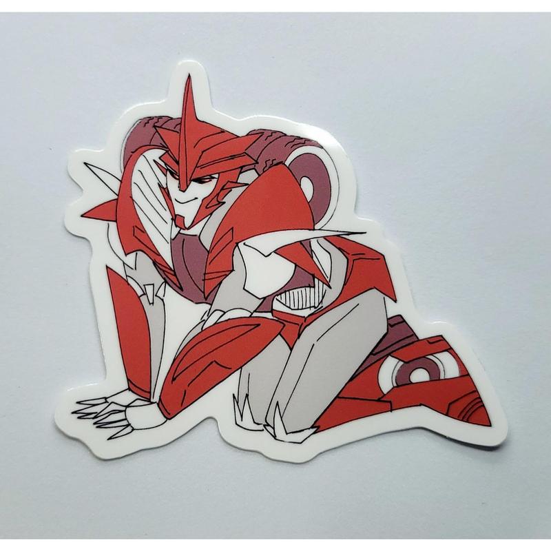 Prime Knockout Babygirl Transformers Sticker Decor Decorative