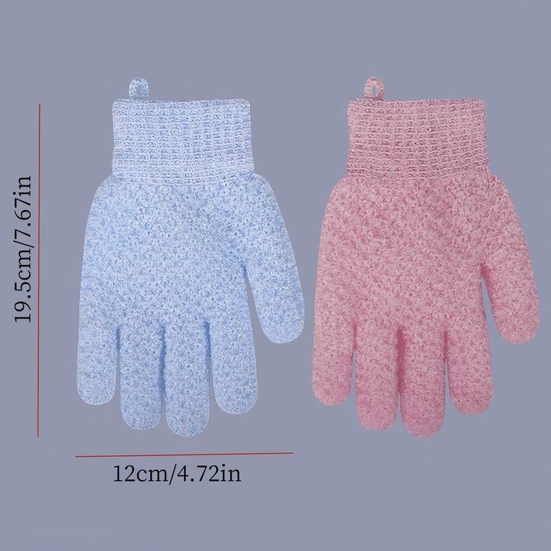 Girl Room Accessories, 1 Count Bath Glove, Exfoliating Bathing Scrubbing Glove, Bathroom Accessories