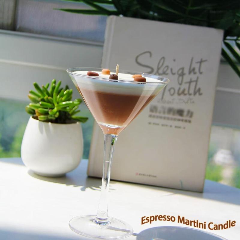 Handmade Espresso Martini Candle - Scented Freshener for Home Decor- Perfume, Ornaments