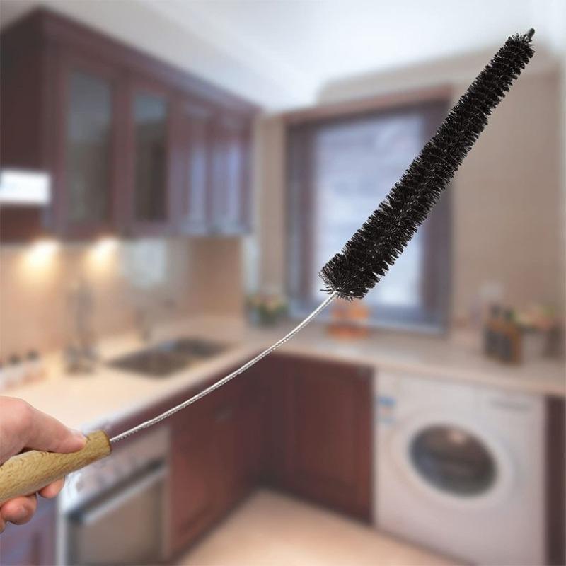 Washing Machine Cleaning Brush, 1 Count Dryer Vent Cleaning Brush, Flexible Refrigerator Coil Dust Removal Brush, Cleaning Brush for Home Kitchen