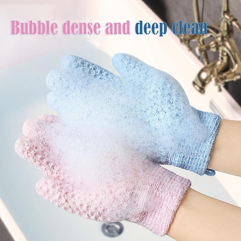 Girl Room Accessories, 1 Count Bath Glove, Exfoliating Bathing Scrubbing Glove, Bathroom Accessories