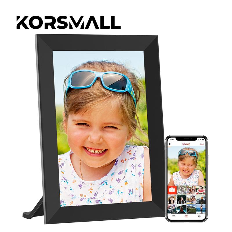 10.1 Inch Digital Photo Frame Black with 32G Memory Slideshow Family Memories Frame B-Day Gift Ideas