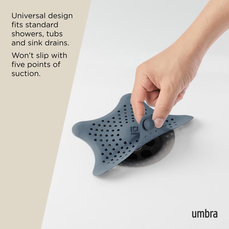 Umbra Starfish Hair Catcher & Drain Protector with Suction