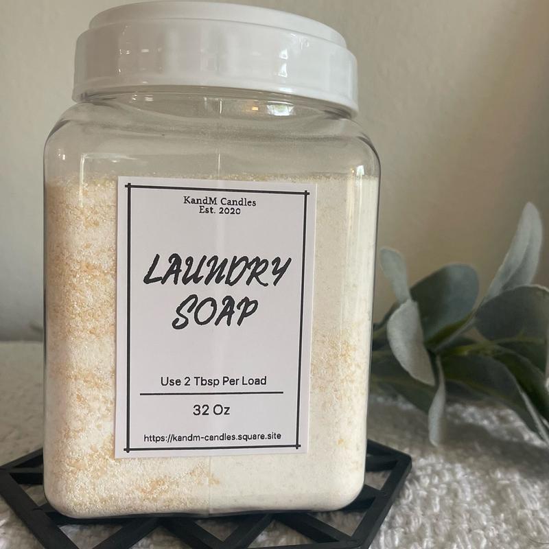 Handmade Powdered Laundry Soap Household Cleaning