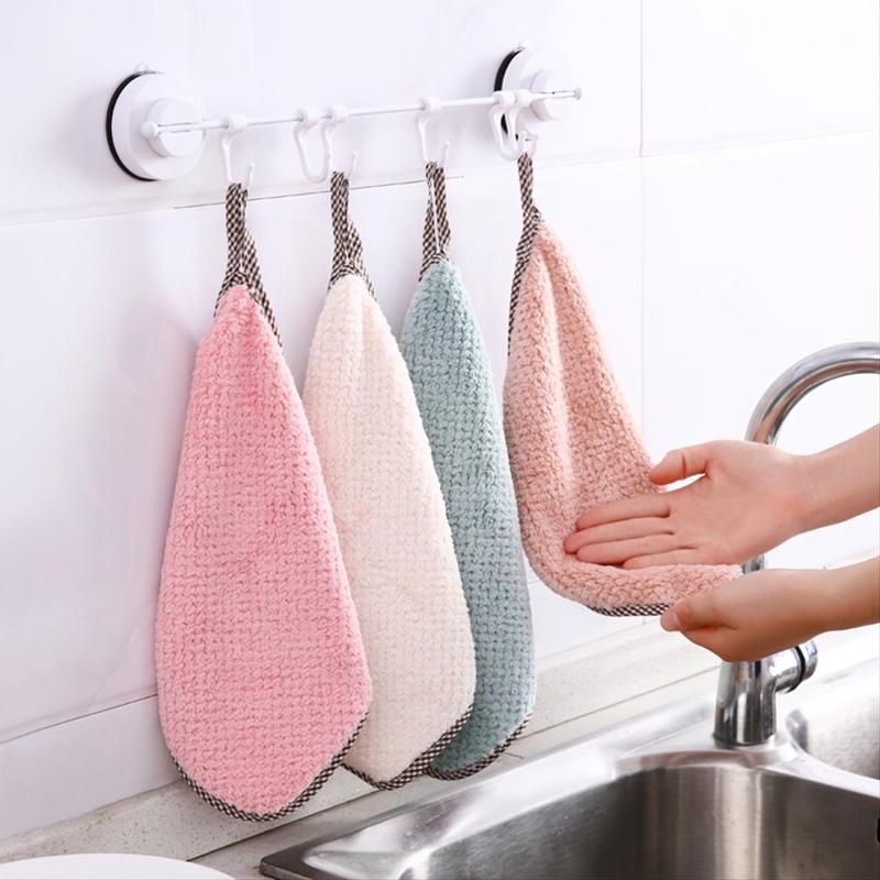 Multifunctional Thickening Kitchen Accessories Dish Towel, Household Bundle Cleaning Products Dish Cleaning Cloth, Home Cleaning Towel