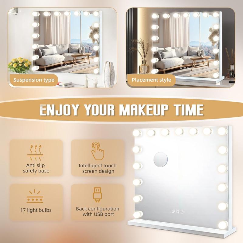 Large Vanity Mirror with Lights 24