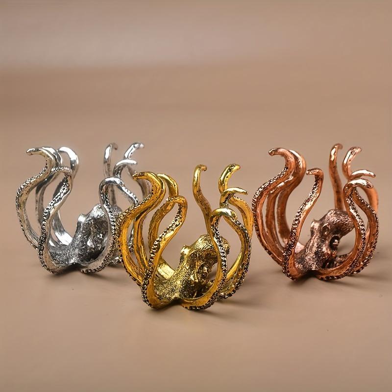 Octopus Shaped Crystal Ball Base, 1 Count Home & Office Decoration, Festival Decoration Crystal Ball Base