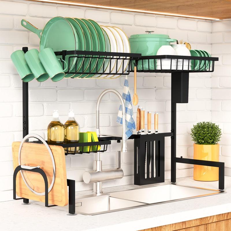 Over The Sink Dish Drying Rack - 26.8