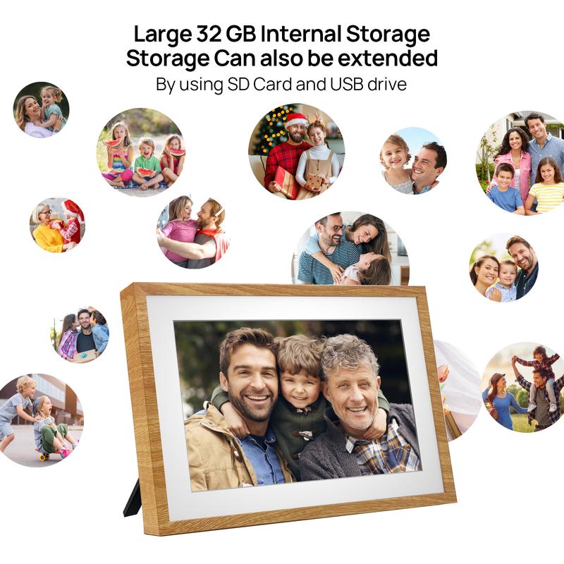 [Black Friday] Christmas Gift Digital Photo Frame, 10.1