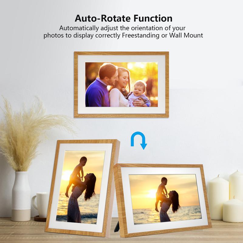 [Black Friday] Christmas Gift Digital Photo Frame, 10.1