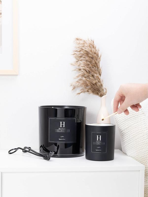 Hotel Collection Dream On Scented Candle | Infused with Essential Oils of White Tea, Cedar and Aloe Vera | 90-Hour Burn Time, Soy Candle 14 oz.