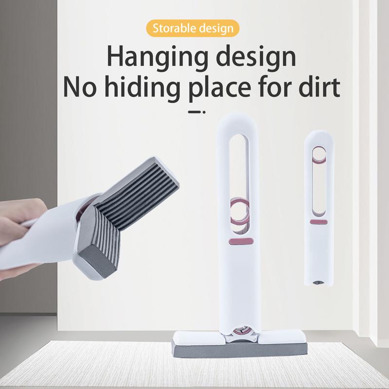 Portable Self-Squeeze Mini Mop, Lazy Hand Wash-Free Strong Absorbent Mop, Wet and Dry Use Cleaning System Tool, for Glass Car Bathroom Kitchens Desktop Household Set car glass Portable Multifunctional mop  life