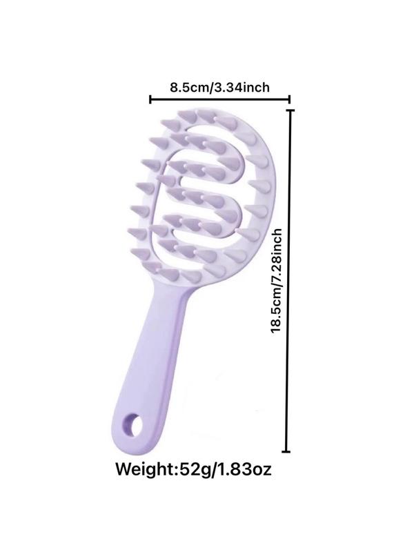 Long Handle Hair Scalp Massage Brush, Scalp Scrubber, Hair Brush for Deep Cleaning, Shower Massage Brush, Shampoo Brush, Bathroom Accessories, Household Hair Care Tool