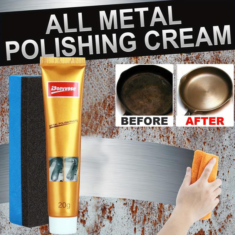 Car Rust Remover, Car Rust Converter, Car Cleaning Paste, Multifunctional Cleaning Tool for RV Bathroom & Kitchen Surface