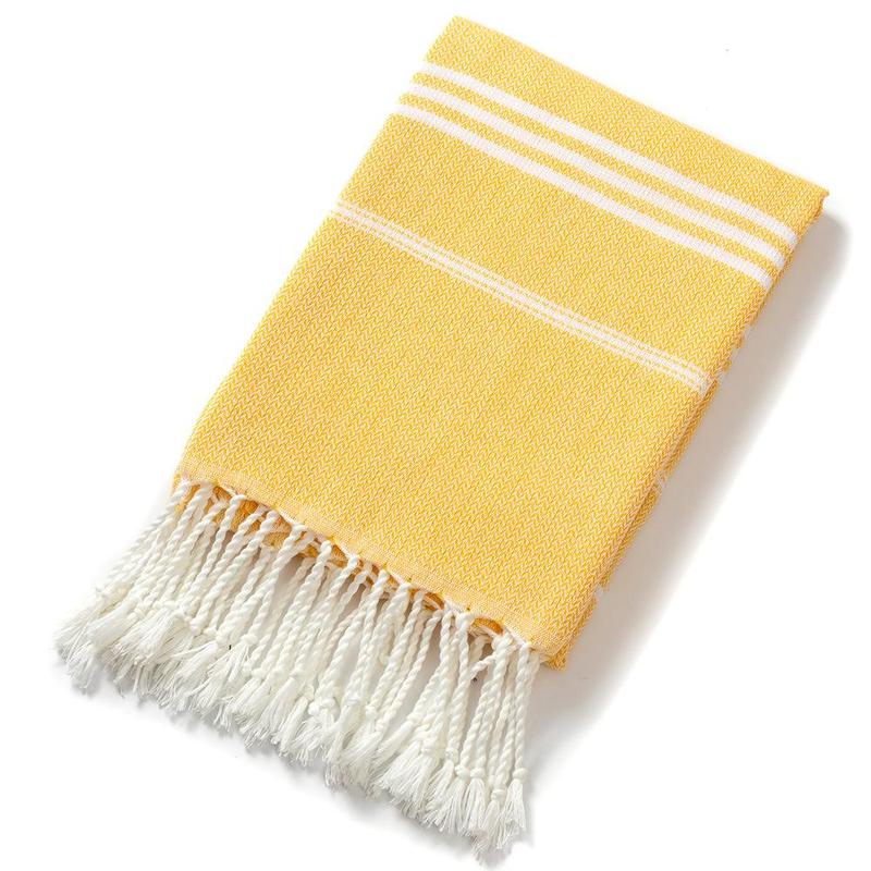 Striped Pattern Beach Towel, Beach Blanket, Mat, Lightweight Quick-drying Bath Towel with Tassel Decor, Portable Beach Towel, Beach Blanket, Mat, Travel Essentials, Gifts