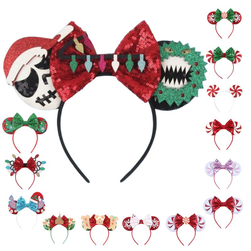 Christmas Ears - Perfect for Theme Park Visits, Dress-up, Parties, and more!