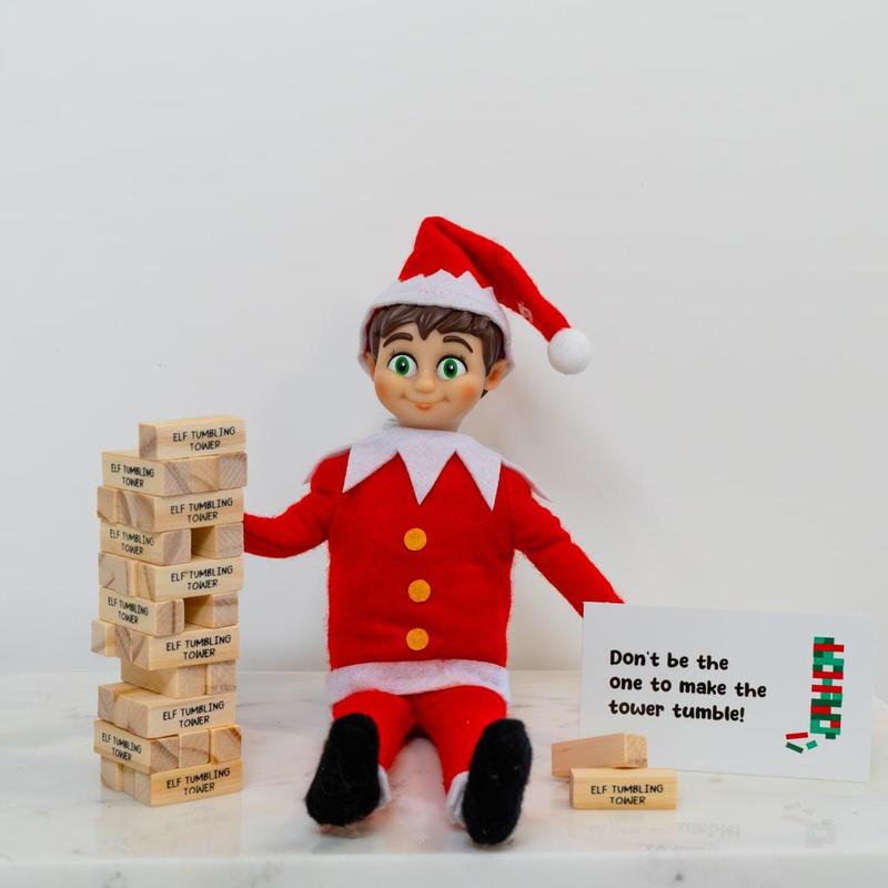 Christmas Elf Adventure Kit ULTIMATE (Same Kit Each Year)- Crafty Holiday Helper - 28 Days Shelf Decoration Magical Prop