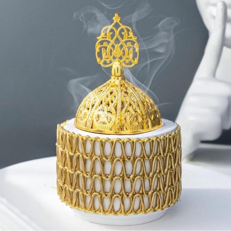 Luxury Decor Incense Vaporizer & Oud Steamer - Oud Incense Flower Incense Incense Vaporizer