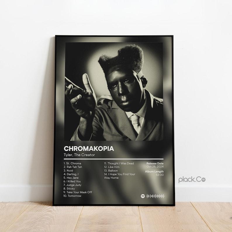 Tyler The Creator - Chromakopia - Custom Album Print - Tyler The Creator Poster - Custom Album Print - Hip Hop Wall Art - Custom Album