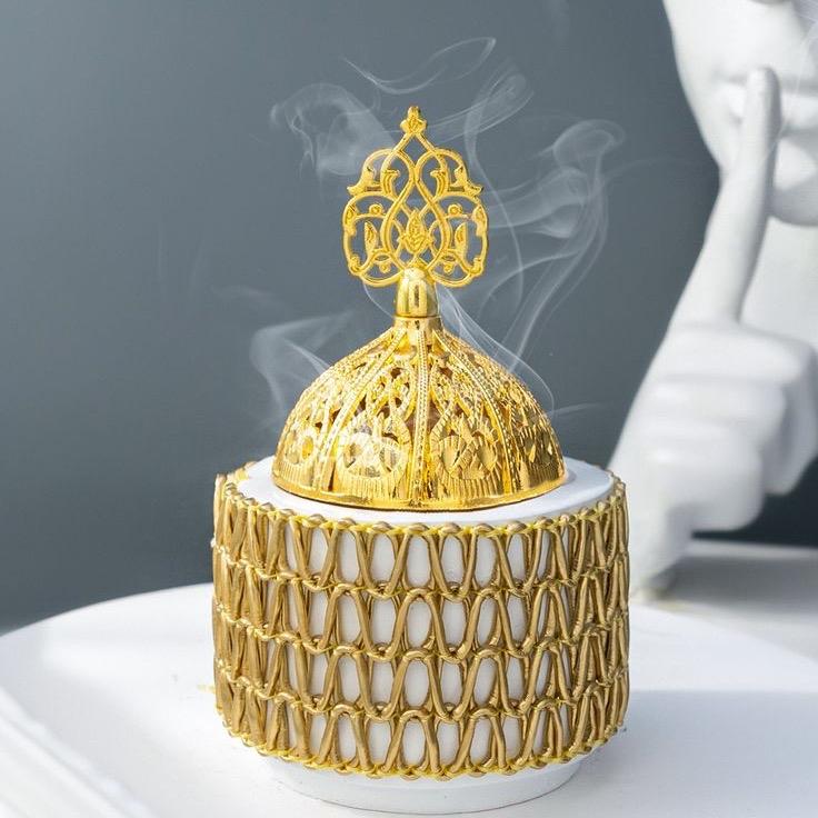 Luxury Decor Incense Vaporizer & Oud Steamer - Oud Incense Flower Incense Incense Vaporizer