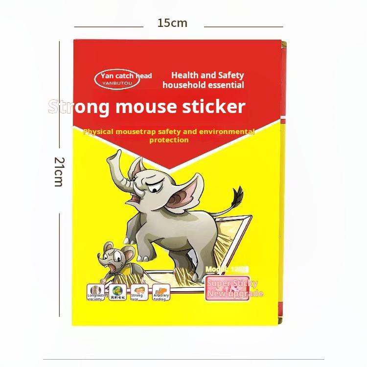 BugCatchMaster mouse rat&insects Mouse Strong Sticker Traps 5pcs Indoor for Home, Sticky Pest Control Adhesive Tray for Catching Bugs, Rats & Rodents,Glue Boards