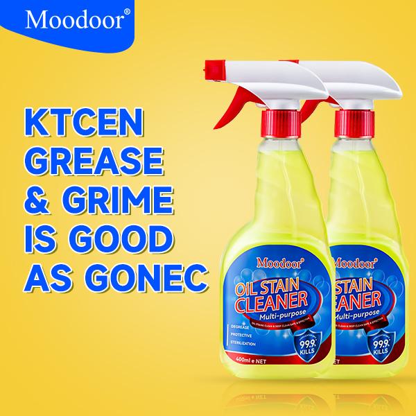 Moodoor All-Purpose Grill Cleaner - Powerful Spray for BBQ Grates, Racks, and Smokers-3