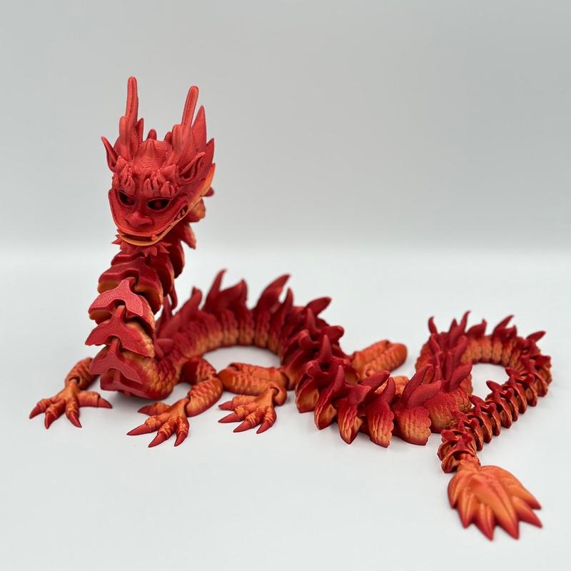 Mystery Color Large Dragon - 3D Printed