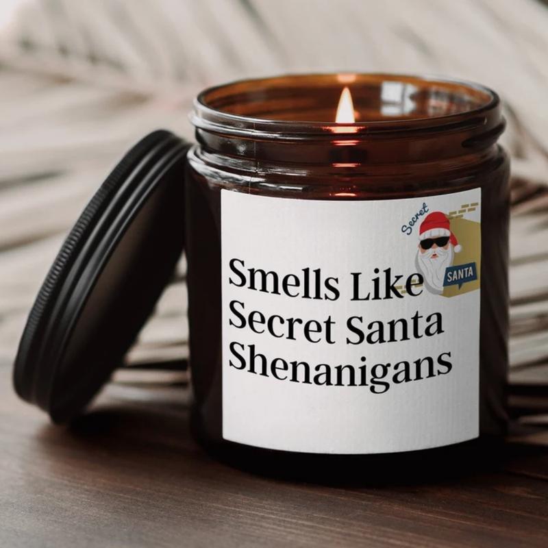 Secret Santa Gift, Funny Christmas Gift, Smells Like Secret Santa, Family Christmas Gift