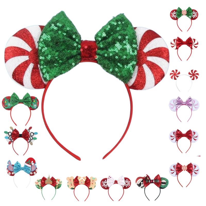 Christmas Ears - Perfect for Theme Park Visits, Dress-up, Parties, and more!