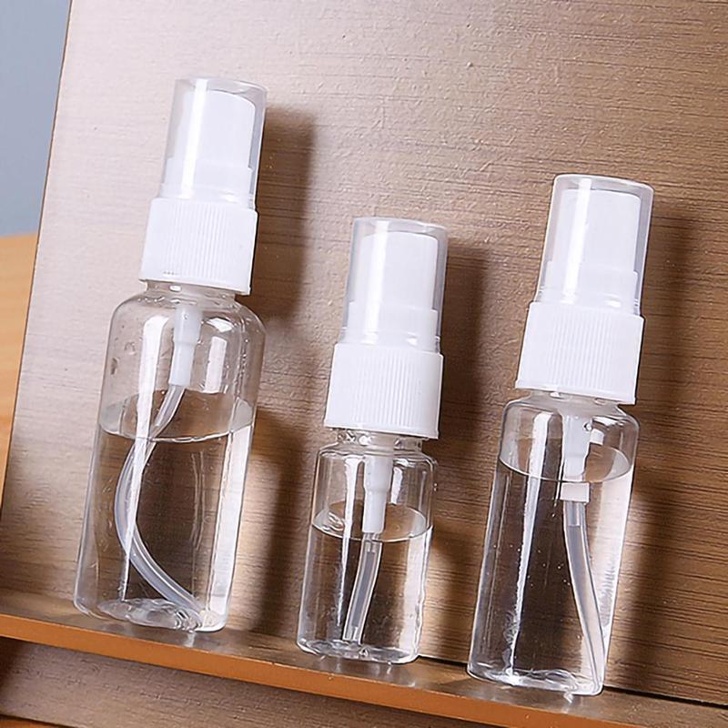 Clear Mini Spray Bottle, 1 Count Perfume Dispenser for Mini Perfumes, Travel Empty Portable Small Perfume Decanting Vials, Empty Spray Bottle for Skincare Products, Travel Essentials