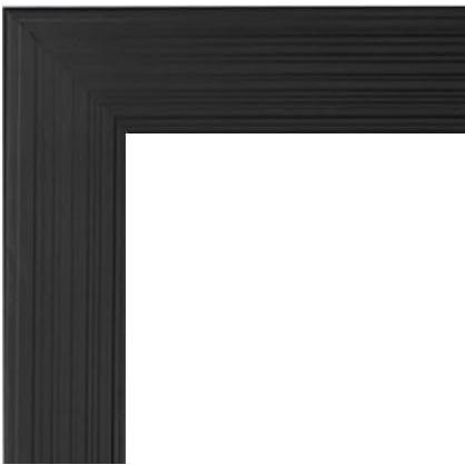 2 Pack 5x7 Picture Frame, Black Picture Frame for Wall and Tabletop Display, Resistant Plastic Photo Picture Frame with Clear Plexiglass for Vertical or Horizontal Display