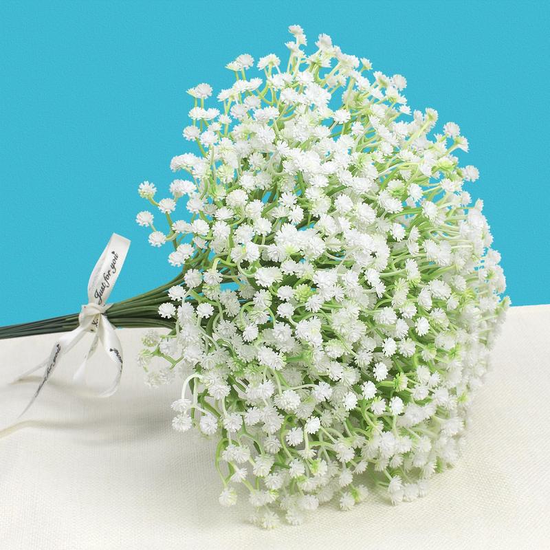 Artificial Baby's Breath Flower, 15pcs pack Faux Gypsophila Flower, Decorative Flower for Home Party Wedding Anniversary Festival, DIY Accessories