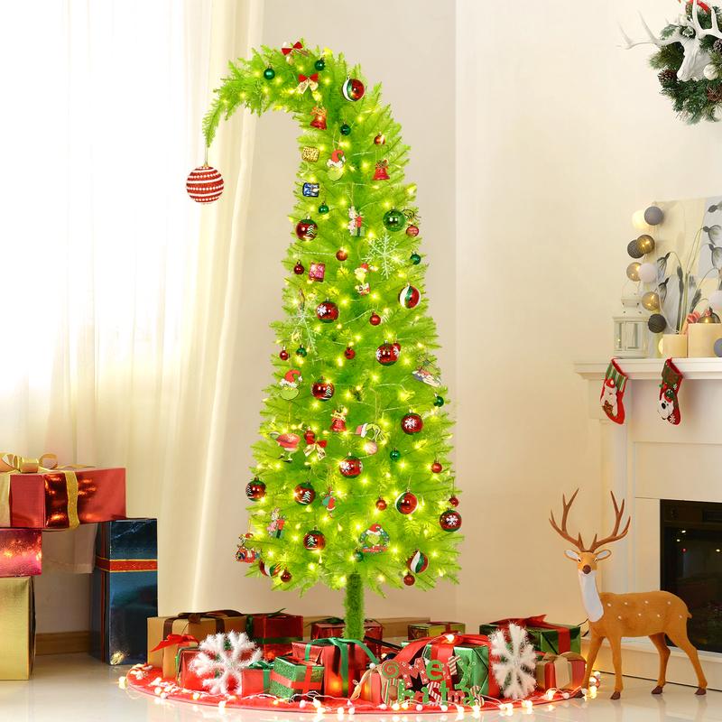 Flocked Green Christmas Tree 6ft | Create a Cozy Winter Wonderland | Perfect Festive Decor for Home, Office & Holiday Parties