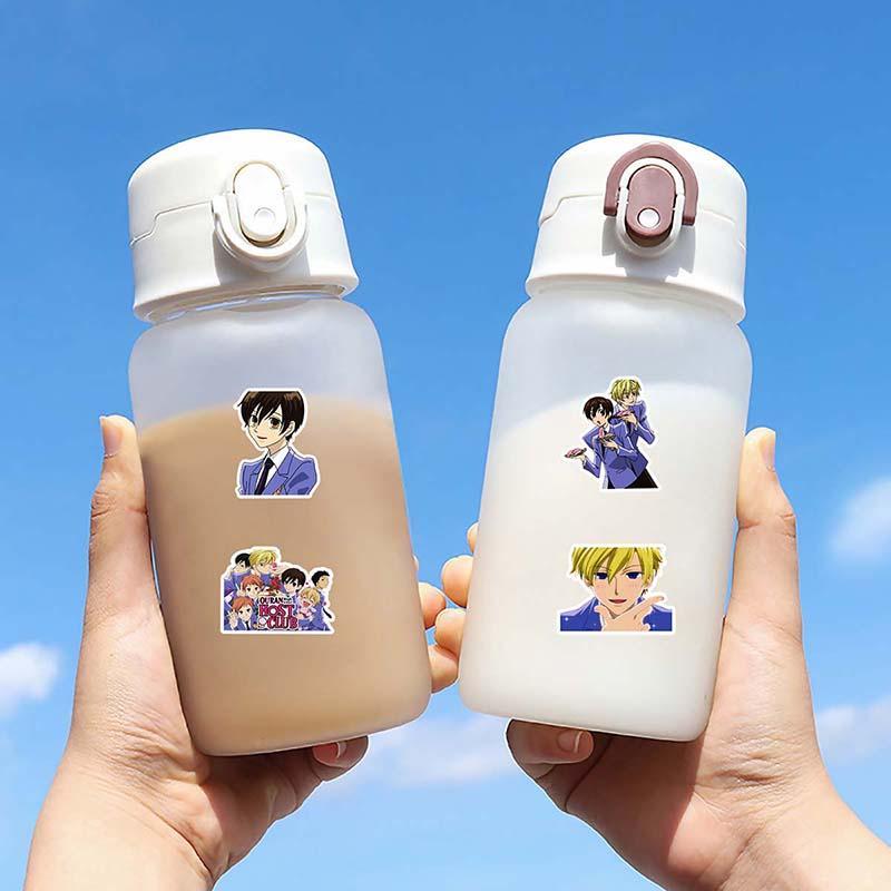 Anime Character Pattern Sticker, 50pcs set Waterproof Self Adhesive DIY Sticker, Decor Sticker for Gift Greeting Card Water Bottle Laptop Phone