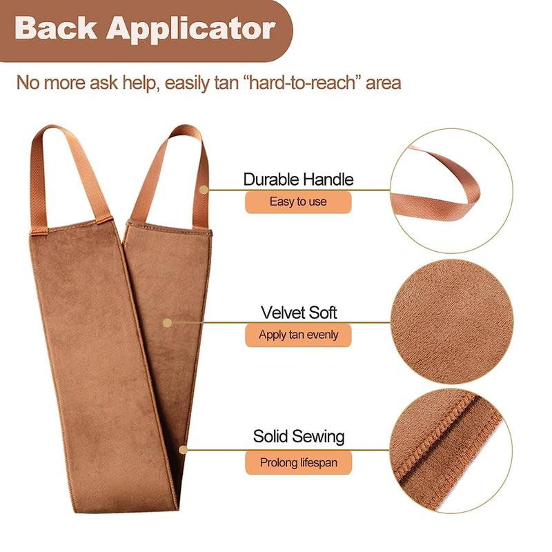 Self Tanner Mitt Applicator - 4 Pack Self Tanning Mitt with Self Tanning Glove for Self Tan Mitt, Back Applicator, Mini Self Tan Glove, Exfoliating Mitt, Tanning Mitts Self Tanner Glove Accessories Set