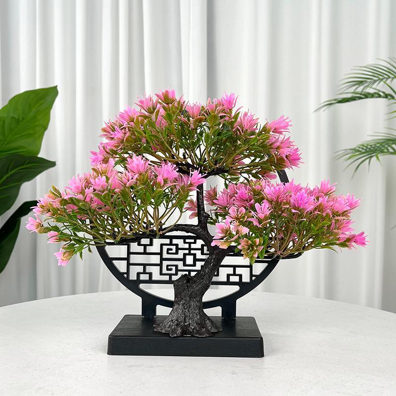 Artificial Plant Ornament, 1 Count Desktop Faux Indoor Plant Decoration, Decorative Plant for Home Living Room Bedroom Dining Room, Home Decor