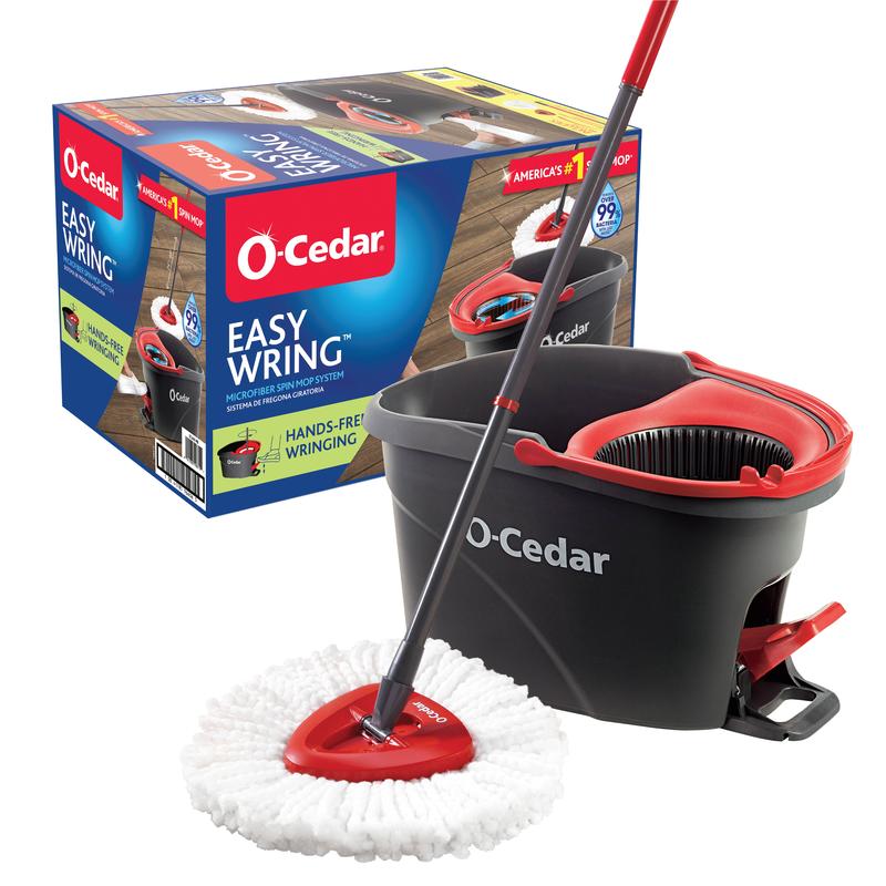 EasyWring Spin Mop & Bucket System - Household Cleaning Supplies