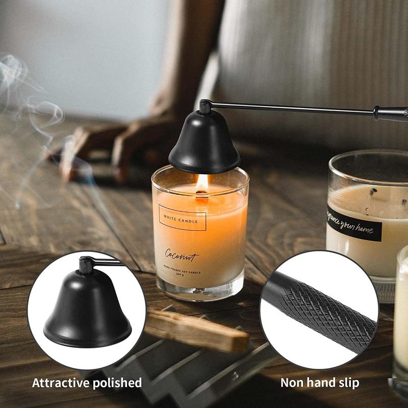 3 in 1 Candle Wick Timmer Set, Candle Care Kit with Candle , Candle Snuffer, Candle Wick Dipper, Stylish Package for Candle Lovers