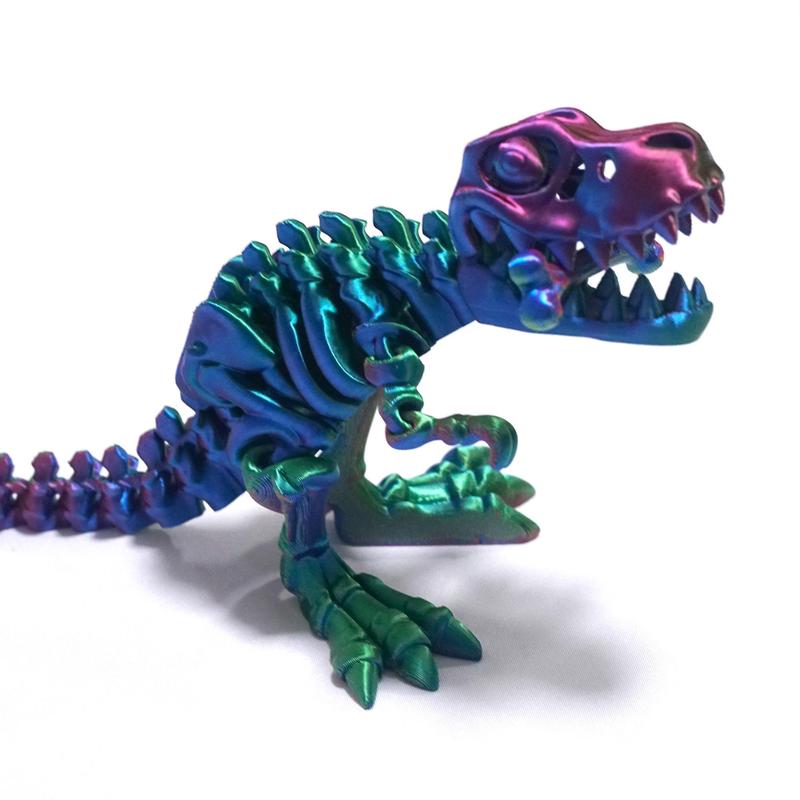 3D Printed Dinosaur Design Ornament, Creative Desktop Decoration, Joints Can Be Freely Moved, Dinosaur Model Toy, Birthday Present