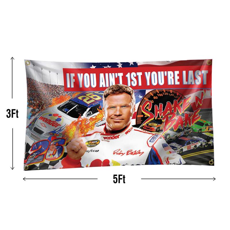 If You Ain't ist First You're Last Flag 3×5 Ft Polyester Banner Funny Flags with Grommets for College Dorm Room Wall Decor Gifts