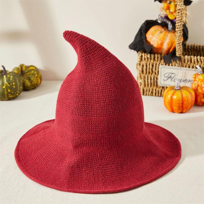 Halloween witch hat, Halloween costume hat, Halloween decoration hat, creative witch hat, witch hat accessories, wide brim costume party hat decoration Light Masks Light Masks Gift