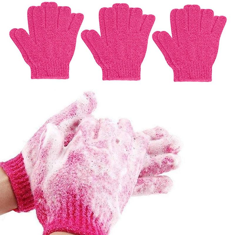 Bath Glove, 10pcs 2 Counts Per Color Soft Exfoliating Glove, Shower Glove for Whole Body, Bathroom Accessories Everything Showers Products, Summer Essentials