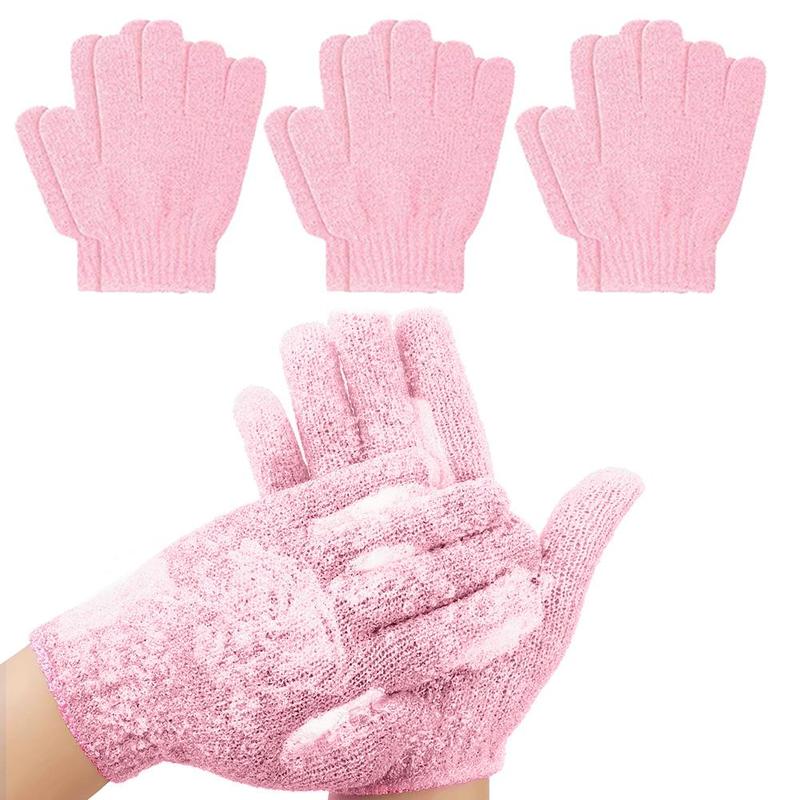 Bath Glove, 10pcs 2 Counts Per Color Soft Exfoliating Glove, Shower Glove for Whole Body, Bathroom Accessories Everything Showers Products, Summer Essentials