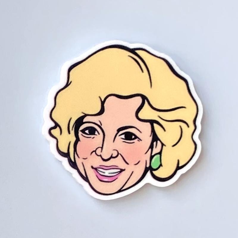 Golden Girls Fridge Magnet Set - Funny Nostalgic Retro Kitchen Decor Gifts