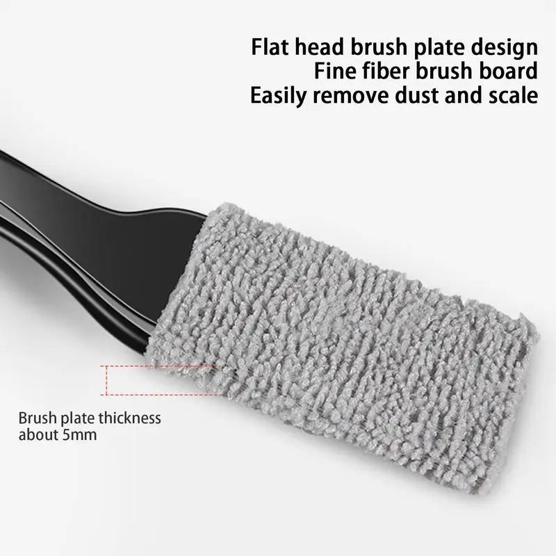 Car Air Outlet Cleaning Brush, Multifunctional Double-ended Car Cleaning Brush, Keyboard Brush, Car Interior Cleaning Tool